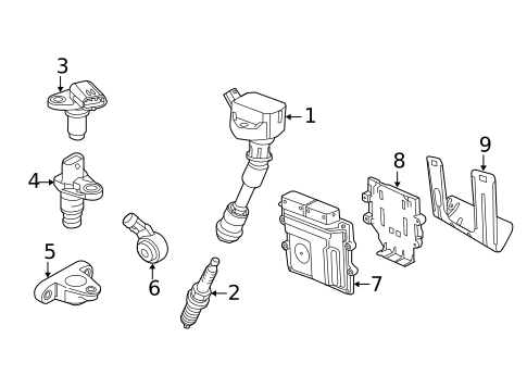 Ignition System for 2019 Volvo XC90 #6