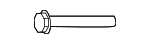 910105010044 - Suspension: Upper Control Arm Bolt for Mercedes-Benz Image