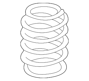 22132425 - : Coil Spring for Buick: Terraza | Chevrolet: Venture | Oldsmobile: Silhouette | Pontiac: Montana, Trans Sport Image
