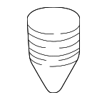 88965454 - Suspension: Spring Upper Insulator for GM Image