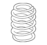 22132425 - : Coil Spring for Buick: Terraza | Chevrolet: Venture | Oldsmobile: Silhouette | Pontiac: Montana, Trans Sport Image