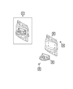6511082AA - Frame, Bumper and Fascia: Hex Flange Head Bolt for Mopar Image