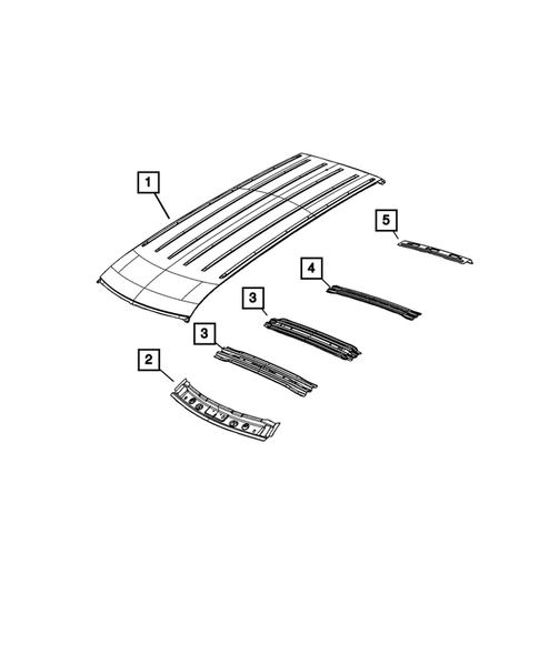 Roof for 2022 Jeep Grand Wagoneer #0