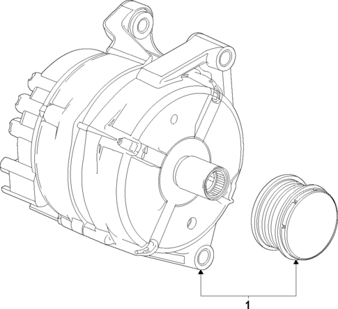 Alternator for 2017 Buick Encore #1