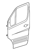 68009944AB - Body: Door Shell for Dodge: Sprinter 2500, Sprinter 3500 Image