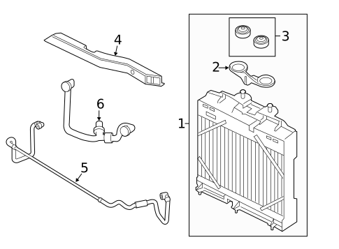 Oil Cooler for 2015 BMW 740Li xDrive #0