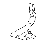 4W4Z19N550BA - Body: Blower for Lincoln: LS Image