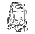 1W4Z5461018AA - Body: Seat Back Frame for Lincoln: LS Image