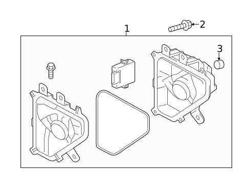 Fog Lamps for 2020 Lexus GX460 #0