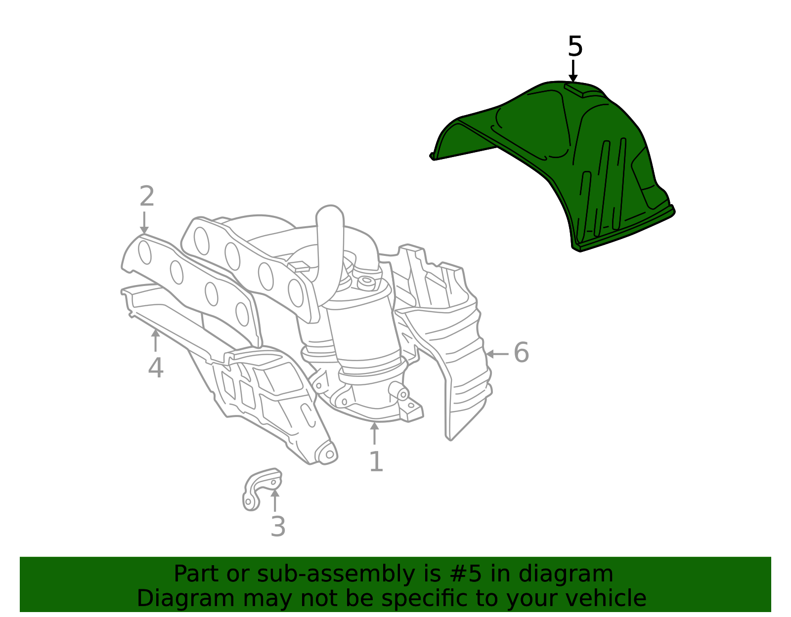 17167-22050 - 2000-2005 Toyota MR2 Spyder - Heat Shield | Toyota Parts ...
