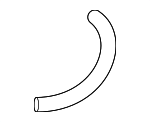 3W1Z3A713AA - Steering: Return Hose for Ford: Crown Victoria | Lincoln: Town Car | Mercury: Grand Marquis, Marauder Image