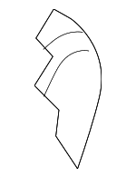 C2D29762 - Body: Seat Back Pad for Jaguar Image