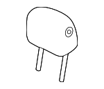 C2D13493WTN - : Headrest for Jaguar: XJ Image