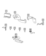 4610380AA - Electrical: Battery Cover for Mopar Image