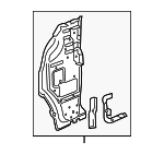 85519541 - Body: Inner Hinge Pillar for Chevrolet: Colorado | GMC: Canyon Image