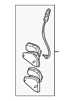 4D0698151AC - Brakes: Brake Pads for Audi Image
