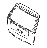 737004D200 - Body: Lift Gate for Kia: Sedona Image