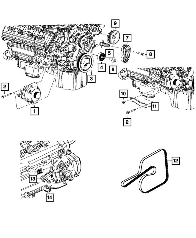 R4801866AC - Electrical: Engine Generator, Remanufactured for Mopar Image image