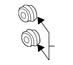 17232P04G00 - Engine: Resonator Seal for Acura Image