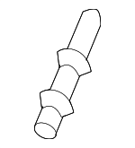 17229RTA000 - Engine: Air Tube Joint for Acura Image