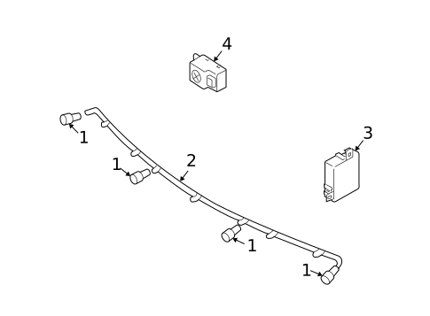 Electrical Components for 2010 Kia Sedona #1