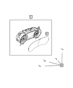 68377779AG - : Instrument Panel Cluster for Mopar Image