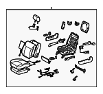 7110008160E1 - : Seat Assembly for Toyota: Sienna Image