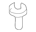 MB642445 - Body: Sunroof Drain Hose Grommet for Mopar Image