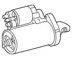 61515301 - Electrical: Starter for Mercedes-Benz Image
