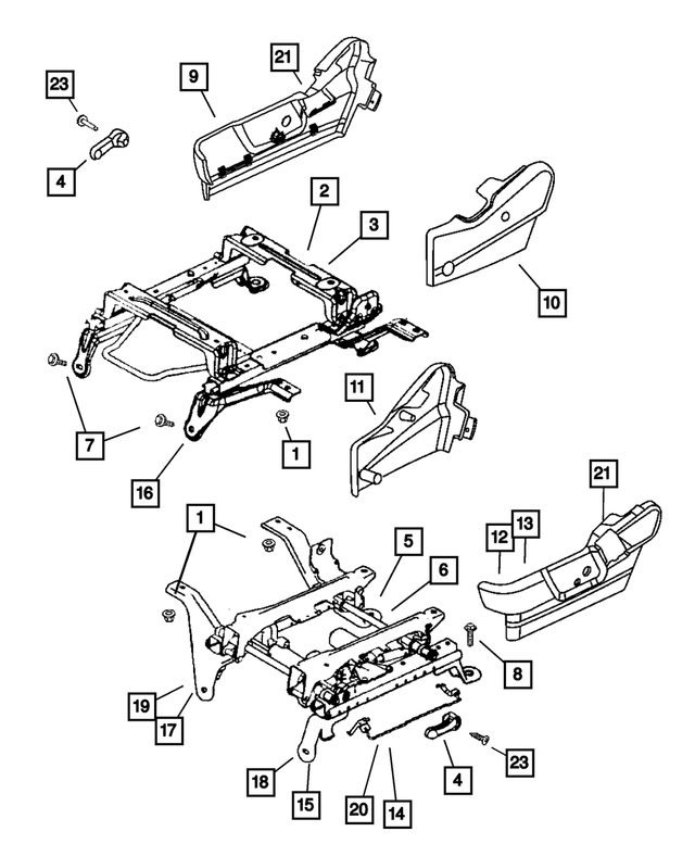 1DH021D5AA - Interior Trim: Seat Shield for Mopar Image image
