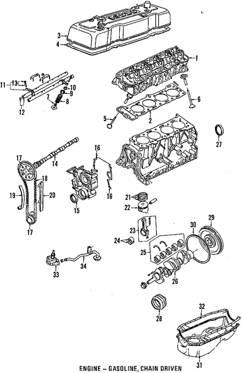 Oil Pump for 1984 Isuzu I-Mark #0
