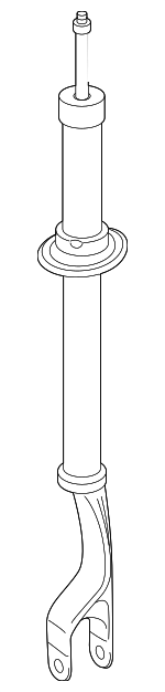 2543201503 - : Suspension Strut for Mercedes-Benz Image