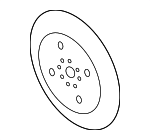 12332AA110 - : Drive Plate for Subaru: B9 Tribeca, Forester, Legacy, Outback, Tribeca Image