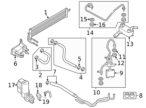 Oil Cooler for 2018 Ford EcoSport #0