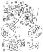 6504791 - Body Sheet Metal Except Doors: Tapping, Button Head Screw for Dodge: Viper Image image