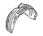 DFR556130 - : Fender Liner for Mazda: CX-30 Image