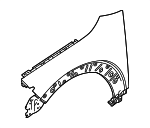 DGY952100 - : Fender for Mazda: CX-30 Image