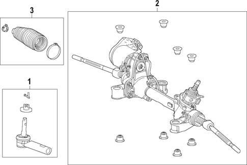 Steering Gear & Linkage for 2024 Subaru Solterra #1