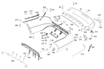 2188800440 - Attachment Parts: Trim, Bumper for Mercedes-Benz: CLS400, CLS550, CLS63 AMG, CLS63 AMG S Image