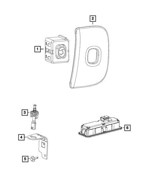 Switches for 2014 Jeep Cherokee #3