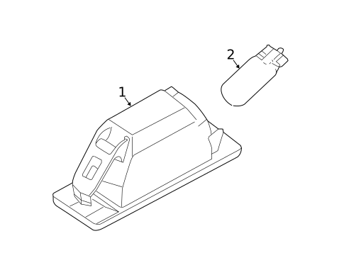 Bulbs - Chassis for 2021 Nissan Qashqai #1