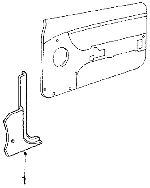 Interior Trim - Pillars for 1987 Mercury Cougar #0