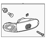 MR566315 - Electrical: Backup Lamp Assembly for Dodge: Stratus Image