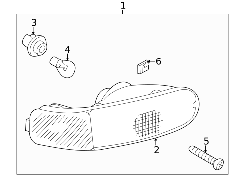 Backup Lamps for 2002 Dodge Stratus #0