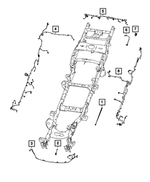 68395315AC - Electrical: Trailer Tow Wiring Kit for Ram: 2500, 3500 Image