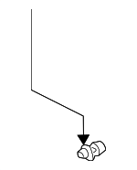 6777112080 - Body: Seat Back Panel Retainer for Toyota: Corolla, Matrix, Sienna Image