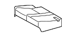 710750E091B5 - Body: Cushion Cover for Toyota: Highlander Image