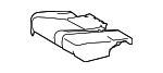 716110E060 - Body: Seat Cushion Pad for Toyota: Highlander Image