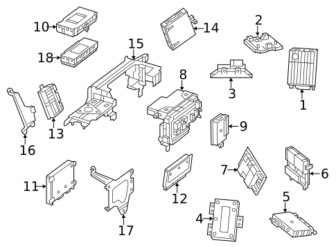 Control Components for 2016 Mercedes-Benz GLE450 AMG #0