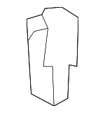 9046710203 - Body: Cup Holder Clip for Toyota Image